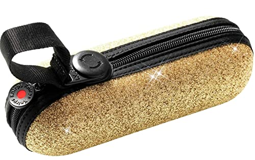 Knirps X1 Super Mini Taschenschirm 2Glam mit ecorepel-Technologie - Gold Knirps X1 Super Mini Taschenschirm 2Glam mit ecorepel-Technologie - Gold von Knirps