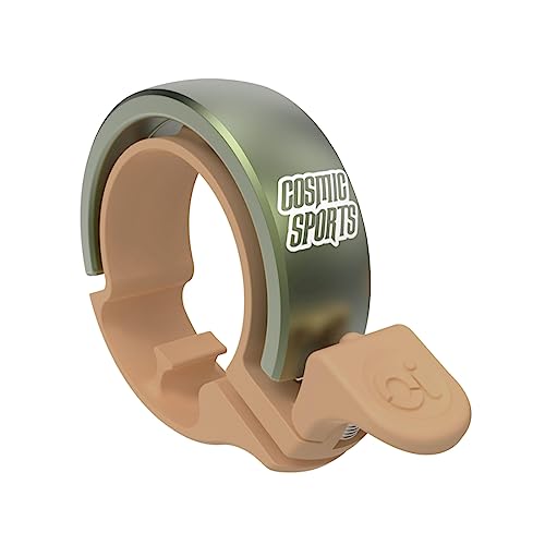 Knog Fahrradklingel Oi Classic Small, 22,2 mm, Braun Grün, KNCS Knog Fahrradklingel Oi Classic Small, 22,2 mm, Braun Grün, KNCS von Knog