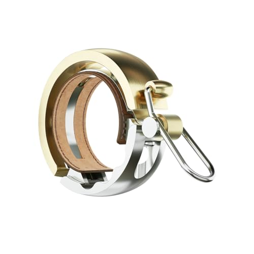 Knog 12131 OI Luxe Fahrradklingel, Messing, L Knog 12131 OI Luxe Fahrradklingel, Messing, L von Knog