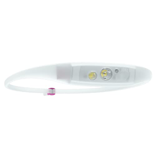 Knog Unisex – Erwachsene Quokka Run 150 Stirnlampe, Transparent,Grau, Einheitsgröße von Knog