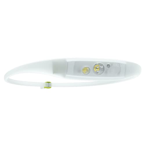 Knog Unisex – Erwachsene Quokka Run 150 Stirnlampe, Transparent,Grün, Einheitsgröße von Knog