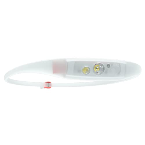 Knog Unisex – Erwachsene Quokka Run 150 Stirnlampe, Transparent,Rosa, Einheitsgröße von Knog