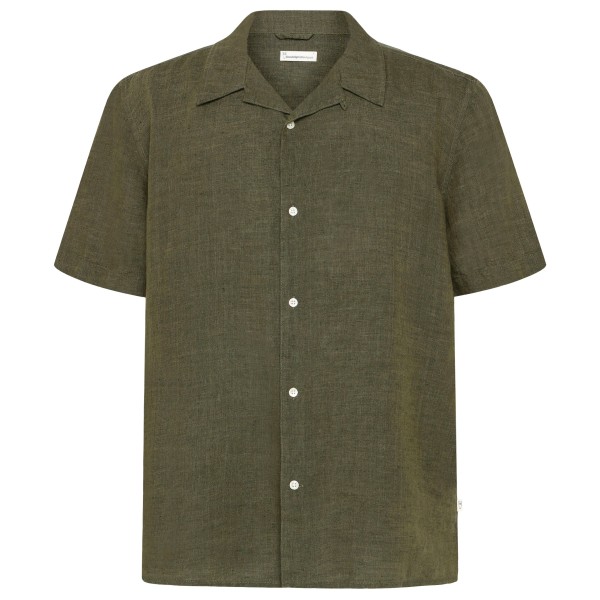 KnowledgeCotton Apparel - Box S/S Linen Shirt - Hemd Gr XL oliv KnowledgeCotton Apparel - Box S/S Linen Shirt - Hemd Gr XL oliv von KnowledgeCotton Apparel