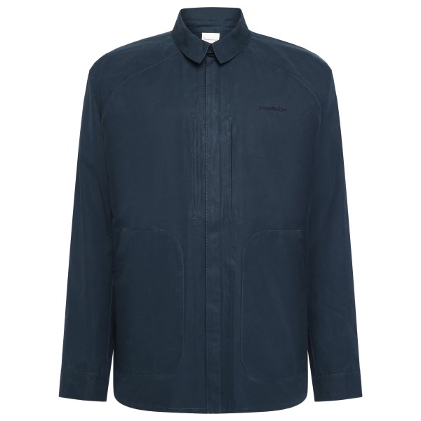 KnowledgeCotton Apparel - Vent Canvas 200 Classic Overshirt - Windjacke Gr S blau von KnowledgeCotton Apparel