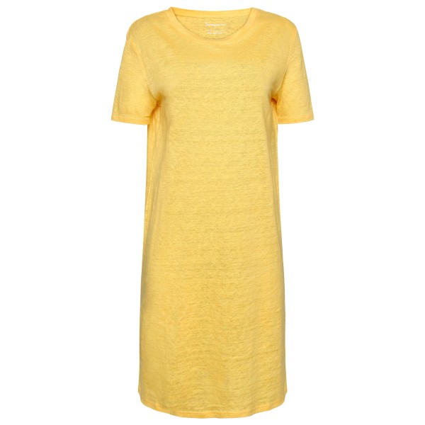 KnowledgeCotton Apparel - Women's Linen S/S T-Shirt Dress - Kleid Gr XXL gelb KnowledgeCotton Apparel - Women's Linen S/S T-Shirt Dress - Kleid Gr XXL gelb von KnowledgeCotton Apparel