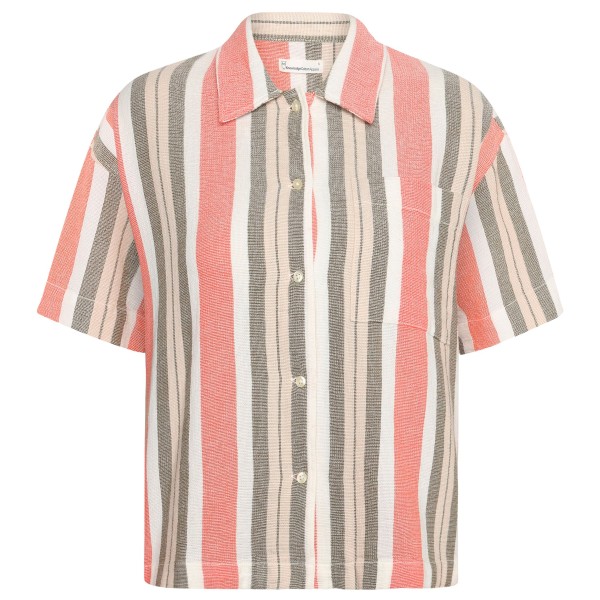 KnowledgeCotton Apparel - Women's Striped S/S Shirt - Bluse Gr XXL rosa KnowledgeCotton Apparel - Women's Striped S/S Shirt - Bluse Gr XXL rosa von KnowledgeCotton Apparel