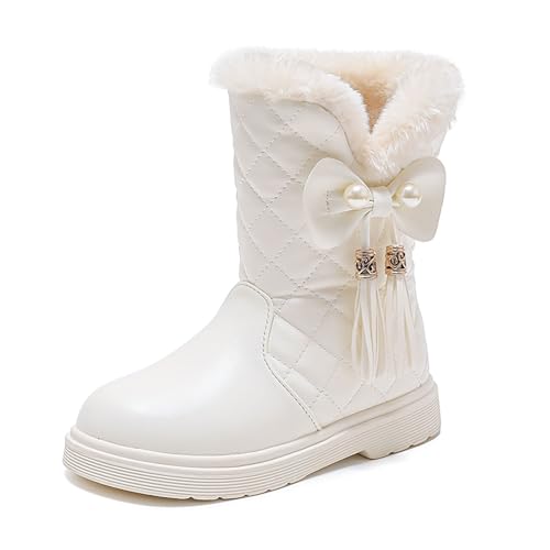 B Ware Retouren, Gummistiefel Wasserdicht Thermo Winterstiefel 34 Gefütterte Schneestiefel 36 Weite H Schneeschuhe Winter Schwarz Winterschuhe Kinder Jungen Schneeboots 33 Stiefel Boots von Kobilee