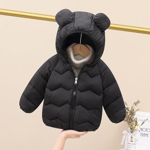 Kobilee Baby Winterjacke Übergangsjacke Mädchen Jacken für Jacke Leichte Steppjacke Sweatjacke Kleidung Wintermantel Kinder 134 Skijacke Puffer Jacket 104 Winter 110 128 Daunenjacke von Kobilee