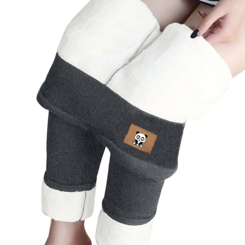 Kobilee Thermostrumpfhose Warme Strumpfhose Damen Gefütterte Leggings Thermo Winter Strumpfhosen Gefüttert Thermohose Fleecehose Jogginghose Winterkleider mit Taschen Jeans Lang Baggy von Kobilee