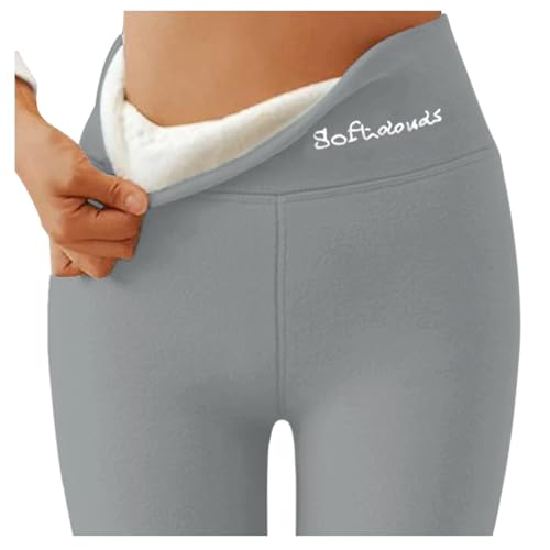 Kobilee Thermo Strumpfhose Damen Winter Strumpfhosen Kuschelhose Gefüttert Leggings Gefütterte Thermohose Thermoleggings Warm Winterkleider Laufhose Hosen Freizeithose Leggins Baumwolle von Kobilee