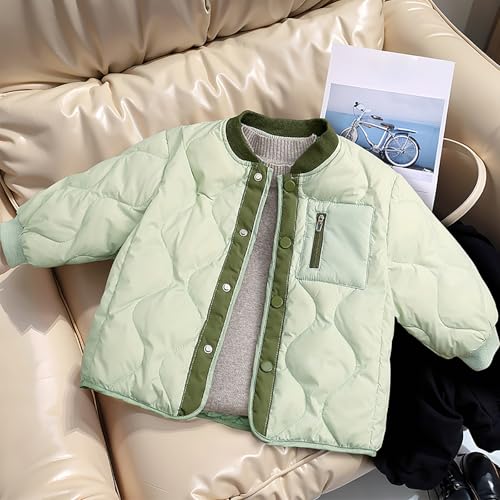 Kobilee Winterjacke Baby Softshelljacke Mädchen Teenager Jacke Übergangsjacke Jungen Herbstjacke Leichte Steppjacke 134 128 104 Kleidung Wintermantel 152 Sportjacke Puffer Jacket Winter 110 Skijacke von Kobilee