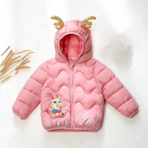 Kobilee Winterjacke Mädchen 122 Jacke Übergangsjacke Jungen Kids Jacken für Herbstjacke Kleidung Steppjacke 128 Baby 152 134 110 Sportjacke Kinder Wintermantel Winter Skijacke Leichte Daunenjacke von Kobilee