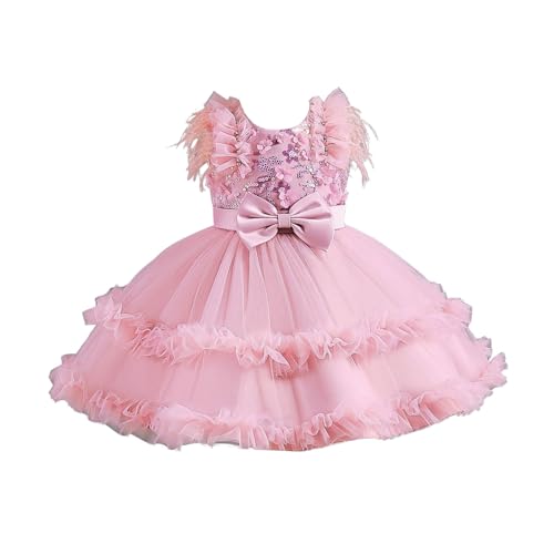 Samtkleid Grün - Prinzessin Kleid Mädchen - Abendkleid Cocktail Dance Ballkleid Festliches Kleid Kommunionkleid für Hochzeit Brautjungfer Blumenmädchen Geburtstag Party Jugendweihe Fasching von Kobilee