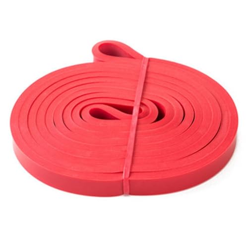 Kochenty Widerstandsband aus Latex, elastisch, Krafttraining, Hilfsband, 1,3 cm, Rot von Kochenty