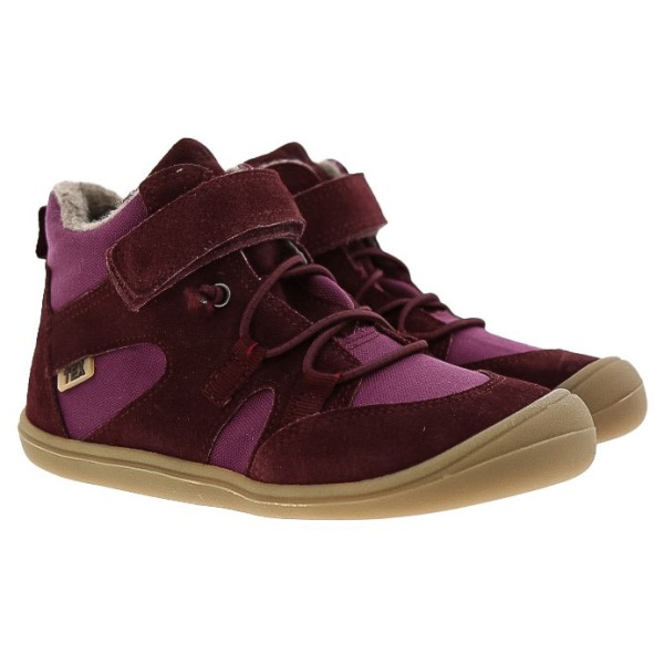 Koel - Kid's Beau Wool - Barfußschuhe Gr 24 braun/rot Koel - Kid's Beau Wool - Barfußschuhe Gr 24 braun/rot von Koel