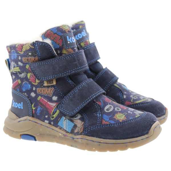 Koel - Kid's Silas Print Wool Tex - Winterschuhe Gr 24 blau Koel - Kid's Silas Print Wool Tex - Winterschuhe Gr 24 blau von Koel