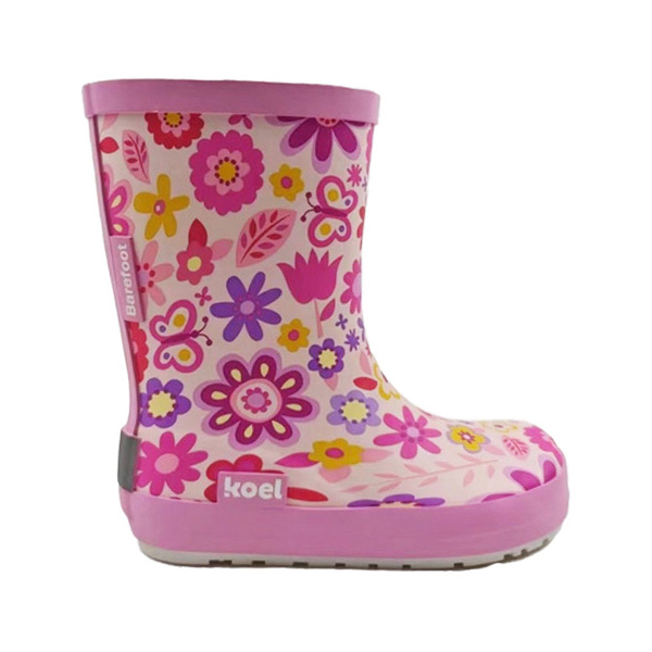 Koel - Kid's Wellie Bare Multi - Barfußschuhe Gr 28 rosa von Koel