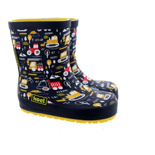 Koel - Kid's Wellie Tractor V2 - Barfußschuhe Gr 24 bunt Koel - Kid's Wellie Tractor V2 - Barfußschuhe Gr 24 bunt von Koel