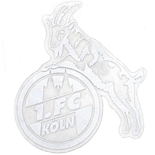 FOXCUP 1. FC Köln Wandbild - Hennes Silber - 3 cm, Autoaufkleber, Sticker - Plus Lesezeichen I Love Köln FOXCUP 1. FC Köln Wandbild - Hennes Silber - 3 cm, Autoaufkleber, Sticker - Plus Lesezeichen I Love Köln von FOXCUP