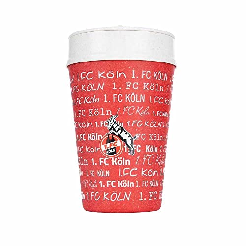 1. FC Köln ISO to GO Becher Allover rot Kaffeebecher Thermobecher - Plus Lesezeichen I Love Köln 1. FC Köln ISO to GO Becher Allover rot Kaffeebecher Thermobecher - Plus Lesezeichen I Love Köln von FOXCUP