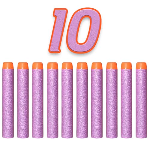 König Design Nerf Pfeile - 10 Stück Nerf Darts Nerf Munition Pfeile Dart Bullets Refill Darts Foam Pfeile für N-Strike Elite Blasters Series Hasbro Fortnite König Design Nerf Pfeile - 10 Stück Nerf Darts Nerf Munition Pfeile Dart Bullets Refill Darts Foam Pfeile für N-Strike Elite Blasters Series Hasbro Fortnite von König Design