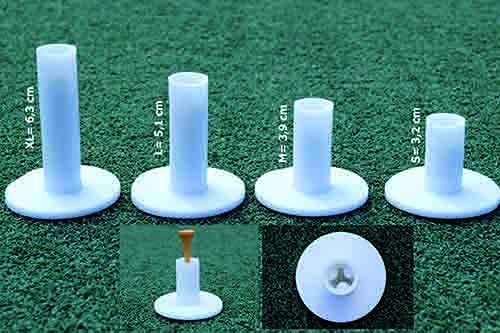 koenig-tom Golf Rubber Tees Gummi Übungs Tee Range Tee Winter Tee 4 Stück in weiß koenig-tom Golf Rubber Tees Gummi Übungs Tee Range Tee Winter Tee 4 Stück in weiß von koenig-tom