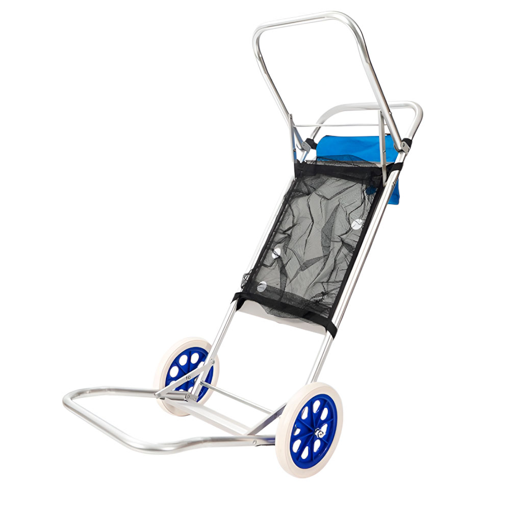 Kohala Aluminium Sun Lounger With Wheels 52x37x105 Cm Silber Kohala Aluminium Sun Lounger With Wheels 52x37x105 Cm Silber von Kohala