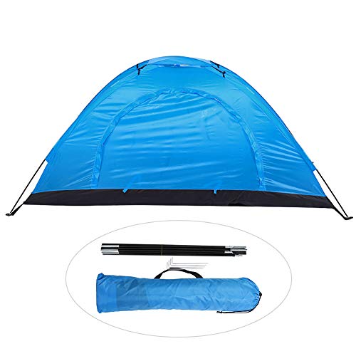 Koieam Zelte für Camping, Outdoor, Einzelperson, wasserdicht, Zelt für Camping, Angeln, Klettern, Orange (Blau) von Koieam