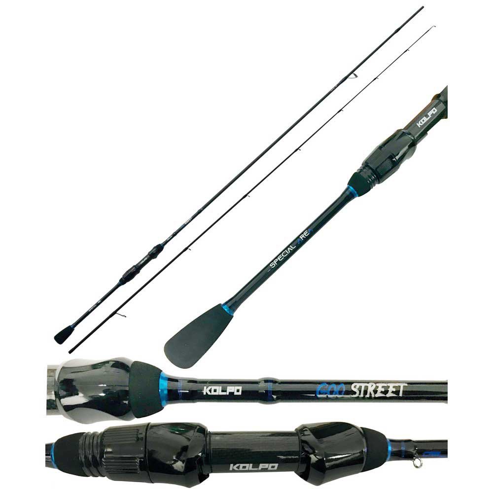 Kolpo Goo Street Spinning Rod Silber 2.30 m / 0.5-6 g von Kolpo