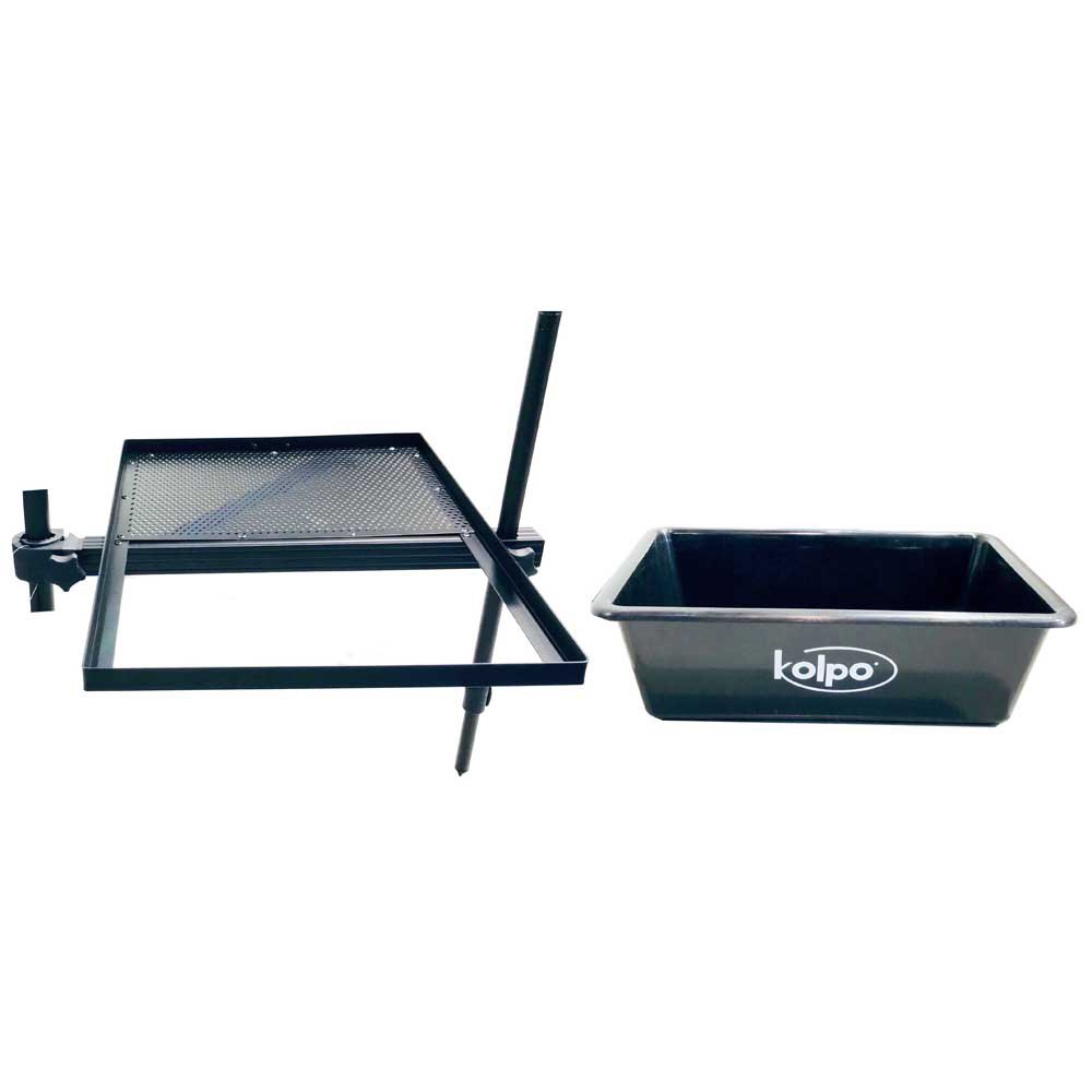 Kolpo Handy Flat Tray Silber 51 x 37 cm von Kolpo