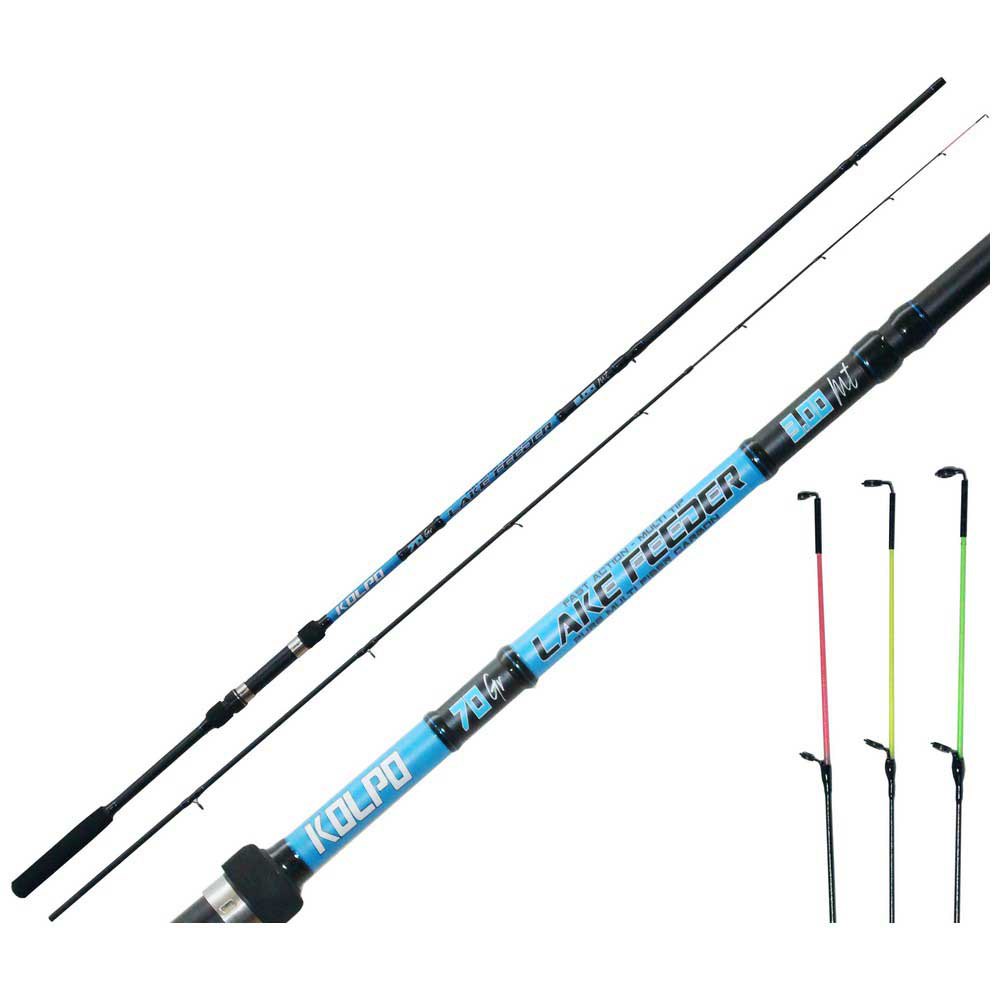 Kolpo Lake Feeder Carpfishing Rod Silber 2.70 m / 70 g von Kolpo