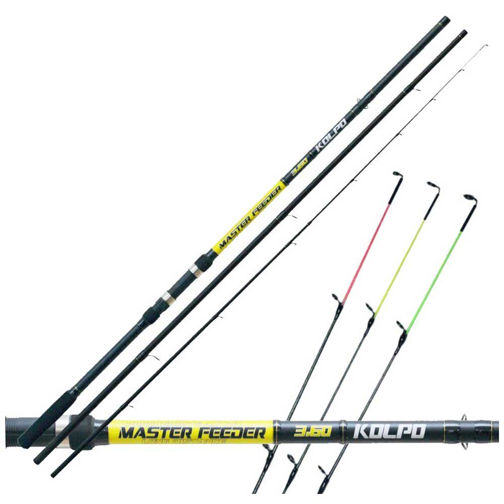 Kolpo Master Feeder Carpfishing Rod Silber 3.60 m / 6-150 g von Kolpo