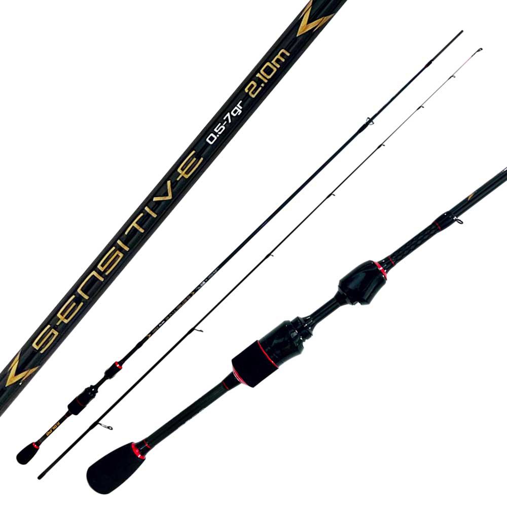 Kolpo Sensitive Light Jigging Rod Silber 1.98 m / 0.5-5 g Kolpo Sensitive Light Jigging Rod Silber 1.98 m / 0.5-5 g von Kolpo