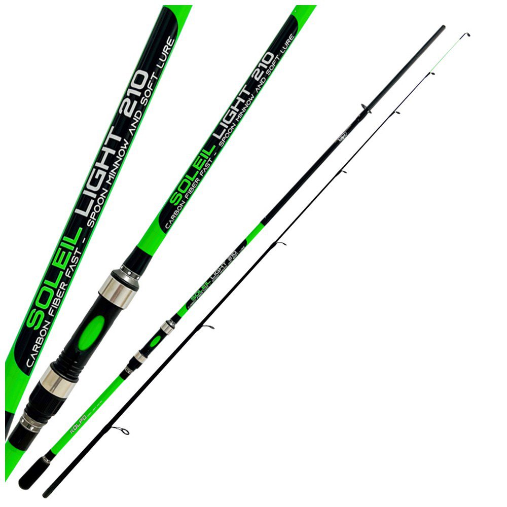Kolpo Soleil Light Spinning Rod Silber 2.40 m / 0.5-8 g Kolpo Soleil Light Spinning Rod Silber 2.40 m / 0.5-8 g von Kolpo