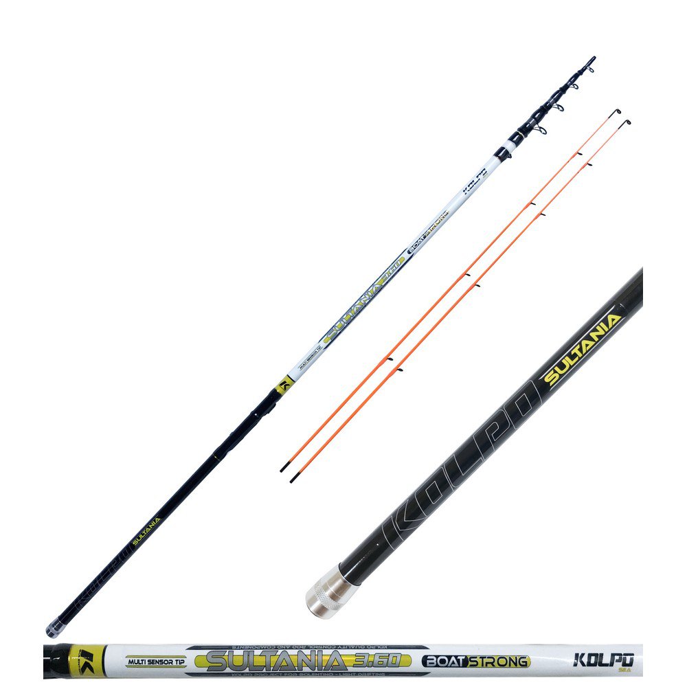 Kolpo Sultania Tele Bottom Shipping Rod Silber 3.60 m / 200 g Kolpo Sultania Tele Bottom Shipping Rod Silber 3.60 m / 200 g von Kolpo