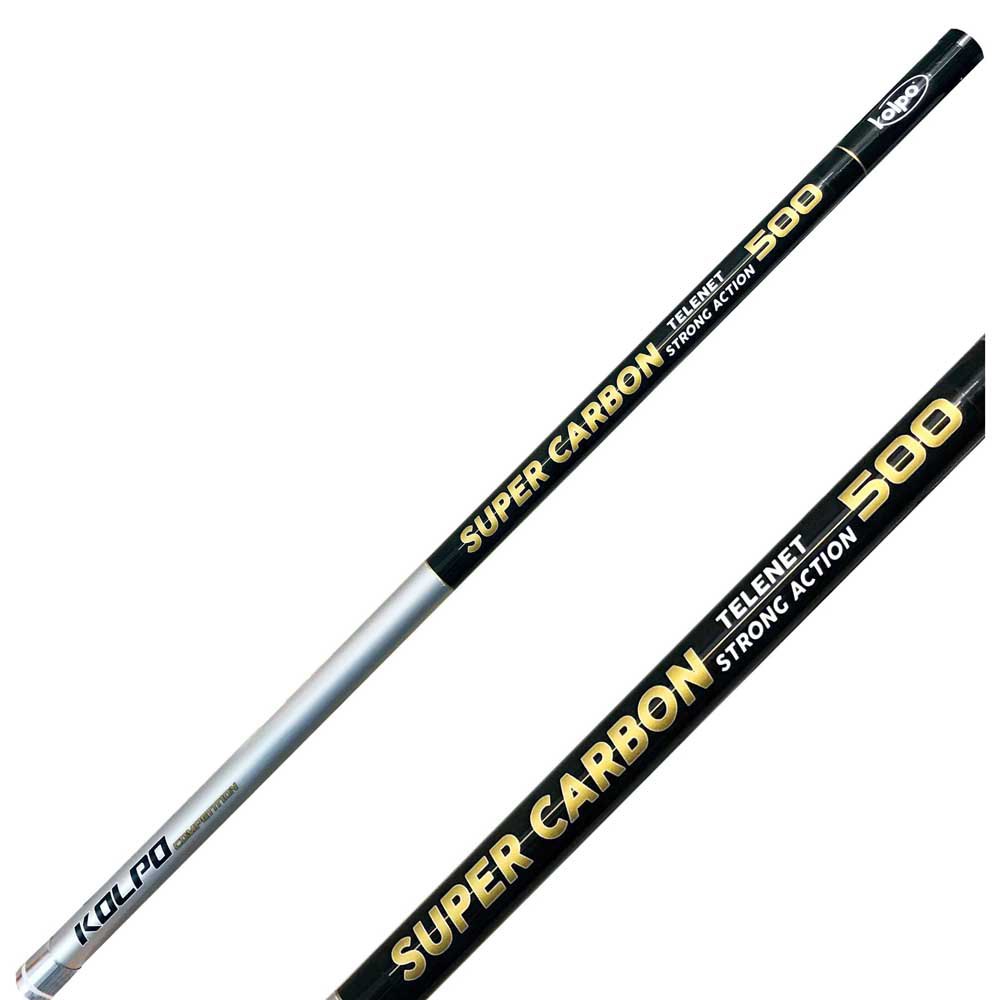 Kolpo Super Carbon Tele Landing Net Silber 400 cm Kolpo Super Carbon Tele Landing Net Silber 400 cm von Kolpo