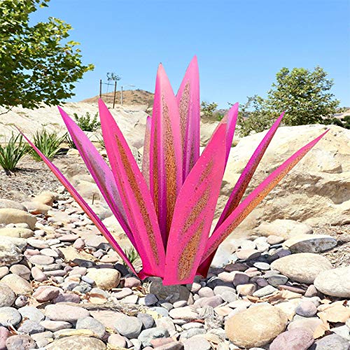 Koly-Hundebett Gartenfiguren für Außen, Agaven Deko Gartendeko für Gärten Innenhöfe Balkone Park Metall Tequila Rustikale Skulptur Höhe 65cm Koly-Hundebett Gartenfiguren für Außen, Agaven Deko Gartendeko für Gärten Innenhöfe Balkone Park Metall Tequila Rustikale Skulptur Höhe 65cm von Koly-Hundebett