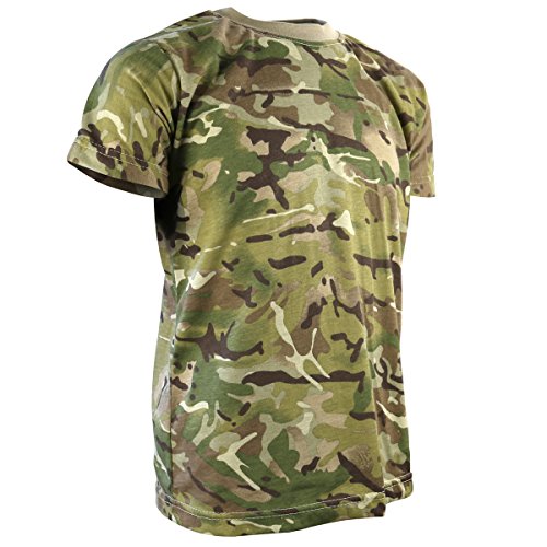 Kombat UK Kinder Camo T-Shirt, British Terrain Pattern, 9-11 Jahre von Kombat UK