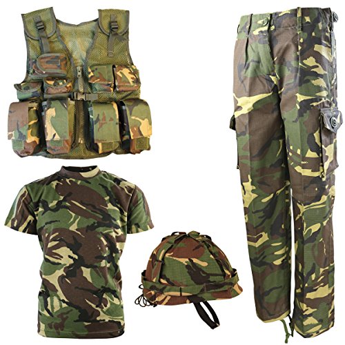 Kombat UK Kinder DPM No1 Armee Combo Set 5-6 Jahre Camouflage von Kombat UK