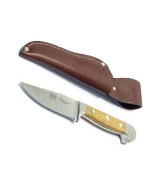 Güde Jagdnicker, Jagdmesser, Griff aus Olivenholz mit gratis Lederscheide Güde Jagdnicker, Jagdmesser, Griff aus Olivenholz mit gratis Lederscheide von Kombiangebot Güde Messer