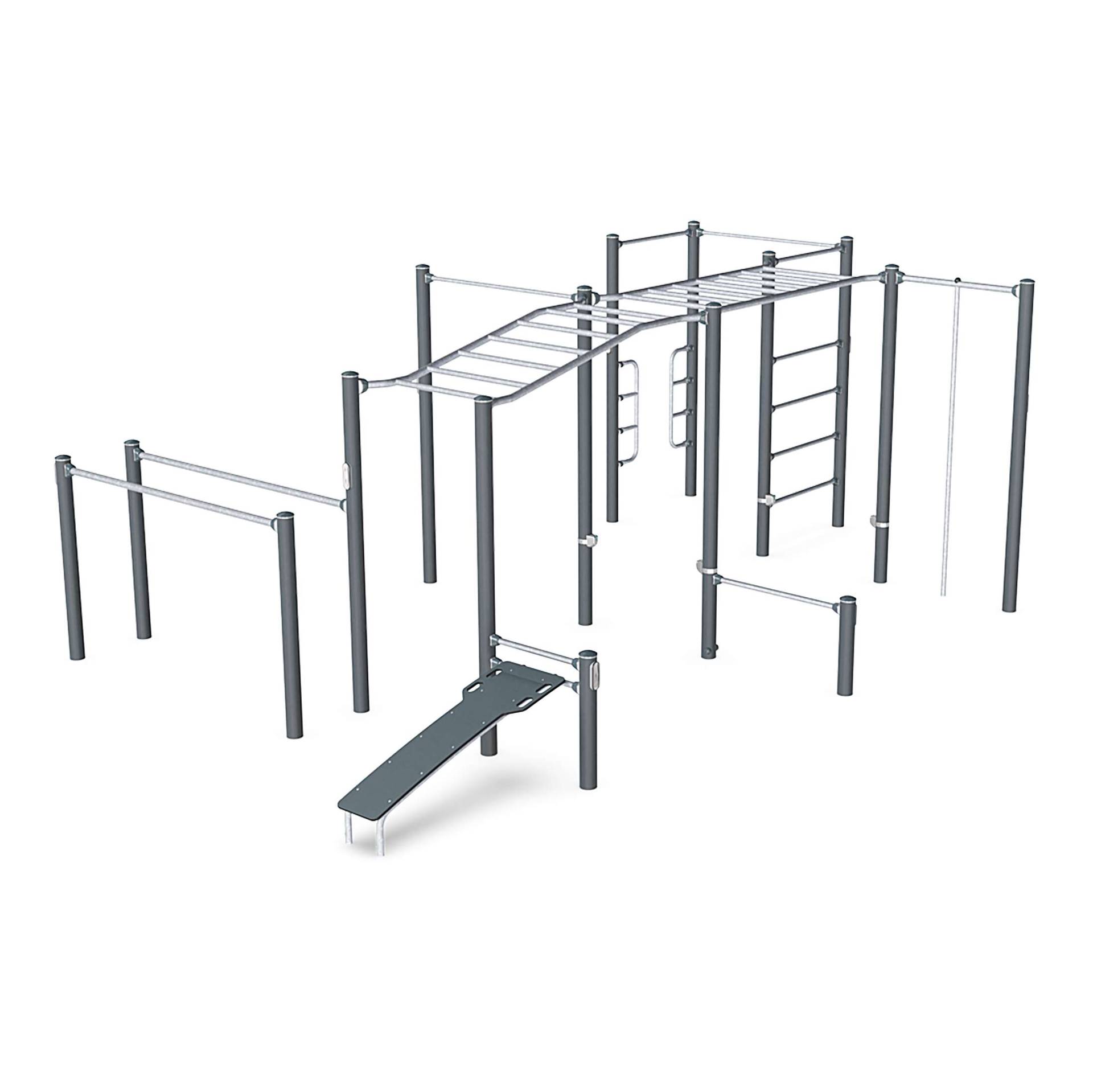 Kompan Outdoor-Fitness-Station "Pro 5" Kompan Outdoor-Fitness-Station "Pro 5" von Kompan
