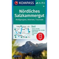 Kompass Verlag WK 18 Nördliches Salzkammergut von Kompass Verlag