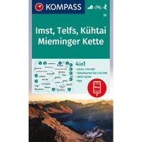 Kompass Verlag WK 35 Imst - Telfs - Kühtai von Kompass Verlag