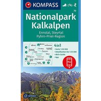 Kompass Verlag WK 70 Nationalpark Kalkalpen von Kompass Verlag