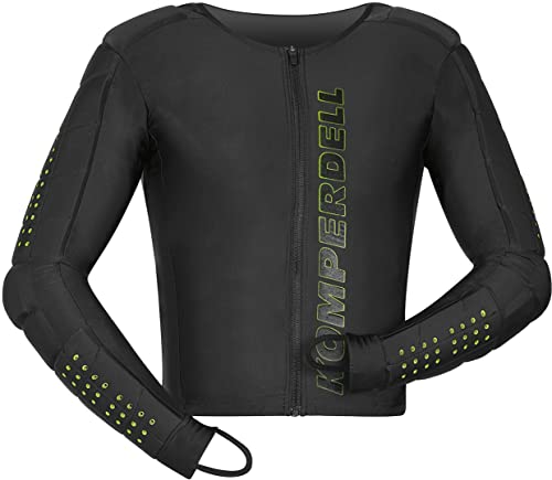 KOMPERDELL Full Protector Shirt Long with Mesh Protection, Erwachsene, Unisex, Schwarz, M von Komperdell