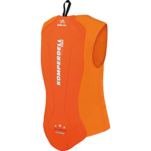 KOMPERDELL Junior Eco Weste Orange Schutz, Jugend Unisex Einheitsgröße orange von Komperdell