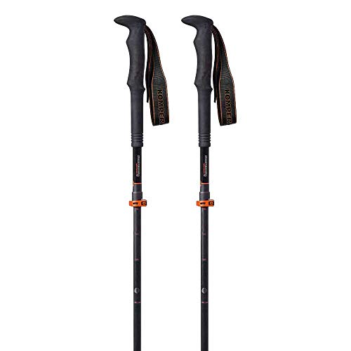 Komperdell Unisex – Erwachsene Faltstock Carbon FXP.4 Exp. Vario Wanderstock, Schwarz, 105-125 cm Komperdell Unisex – Erwachsene Faltstock Carbon FXP.4 Exp. Vario Wanderstock, Schwarz, 105-125 cm von Komperdell