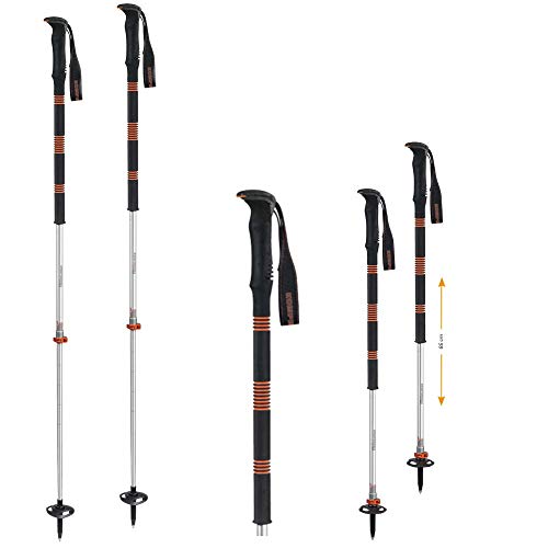 Komperdell Wanderstock Contour TITANAL II, Tourenstock, Trekkingstock, Skistock, Orange Komperdell Wanderstock Contour TITANAL II, Tourenstock, Trekkingstock, Skistock, Orange von Komperdell