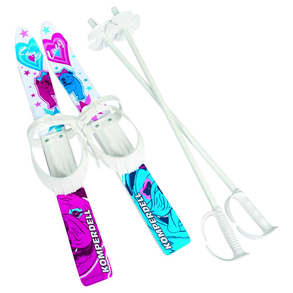 Komperdell Kids Ski Girls Junior Alpine Skis Weiß 70 von Komperdell