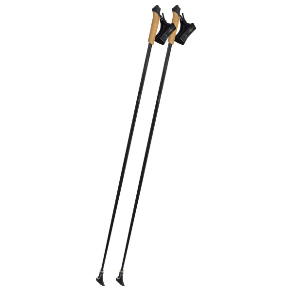 Komperdell - Levante Carbon - Nordic Walking Stöcke Gr 105 cm;110 cm;115 cm;120 cm;125 cm;130 cm;135 cm schwarz/ highlight von Komperdell